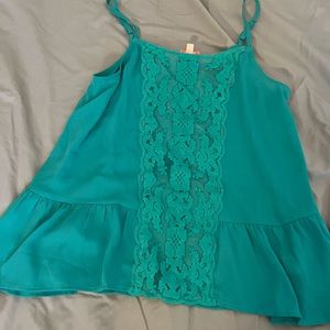 ❤️ 4 for $10 ❤️ Umgee Jr. blue/green tank top